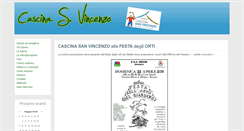 Desktop Screenshot of cascinasanvincenzo.org